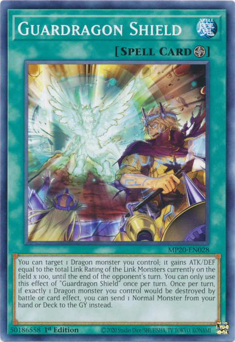 Guardragon Shield [MP20-EN028] Common | Card Merchant Takapuna