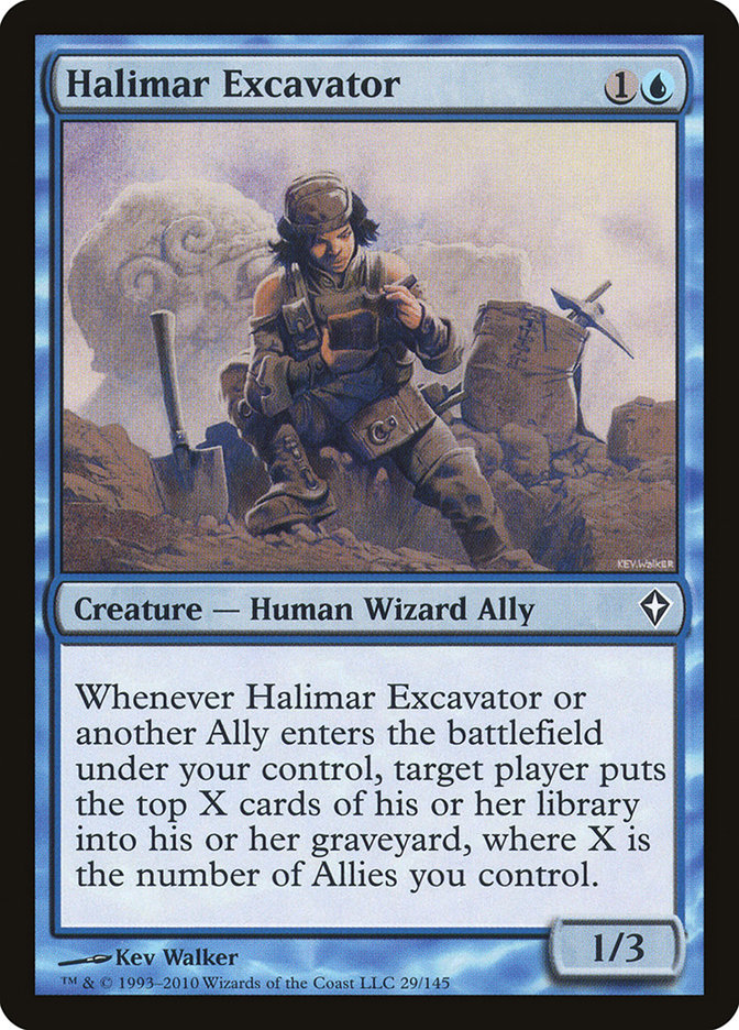 Halimar Excavator [Worldwake] | Card Merchant Takapuna