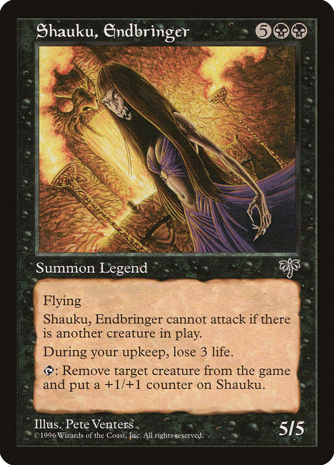 Shauku, Endbringer [Mirage] | Card Merchant Takapuna