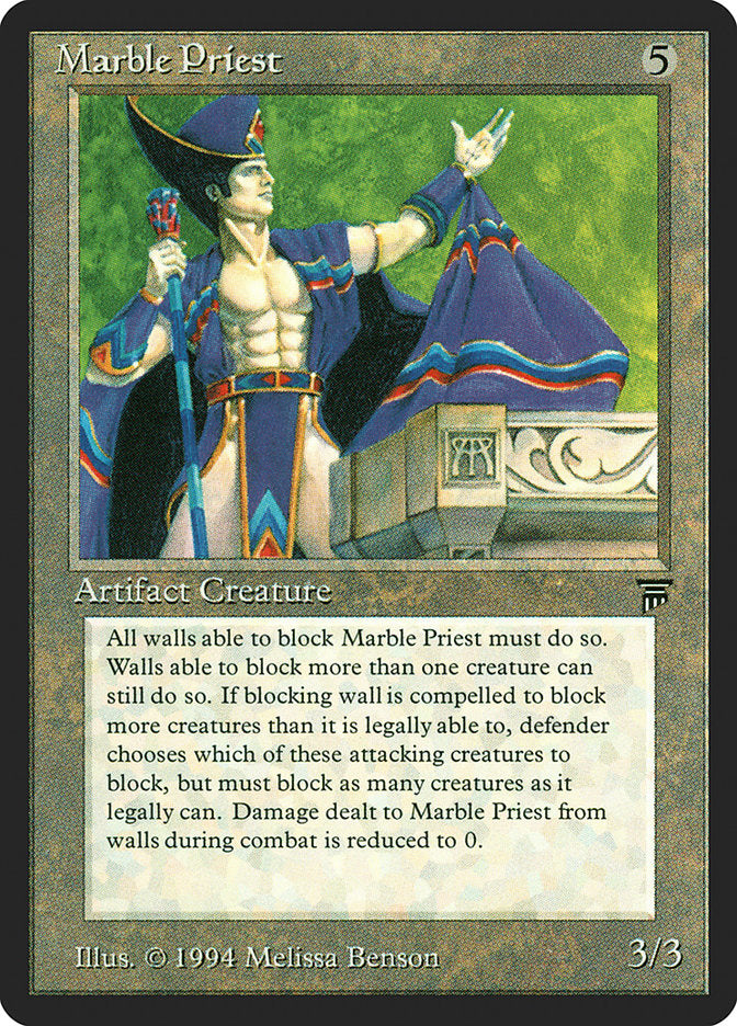 Marble Priest [Legends] | Card Merchant Takapuna