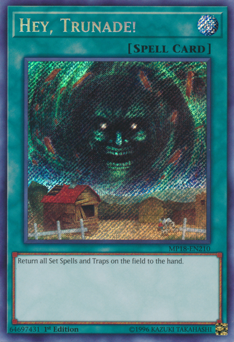 Hey, Trunade! [MP18-EN210] Secret Rare | Card Merchant Takapuna