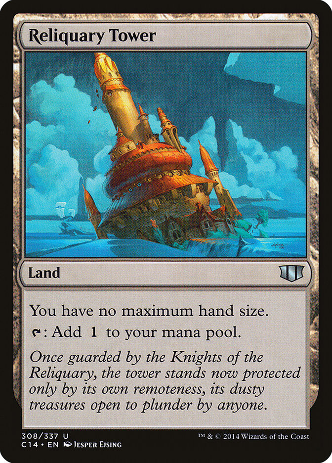 Reliquary Tower [Commander 2014] | Card Merchant Takapuna