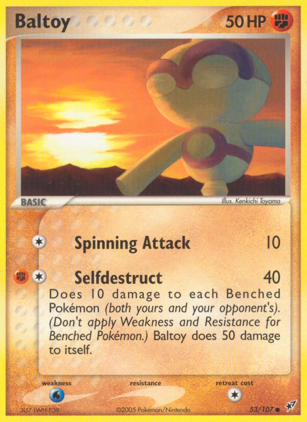 Baltoy (53/107) [EX: Deoxys] | Card Merchant Takapuna