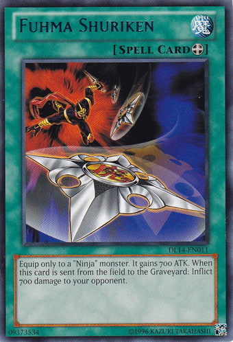 Fuhma Shuriken (Blue) [DL14-EN011] Rare | Card Merchant Takapuna