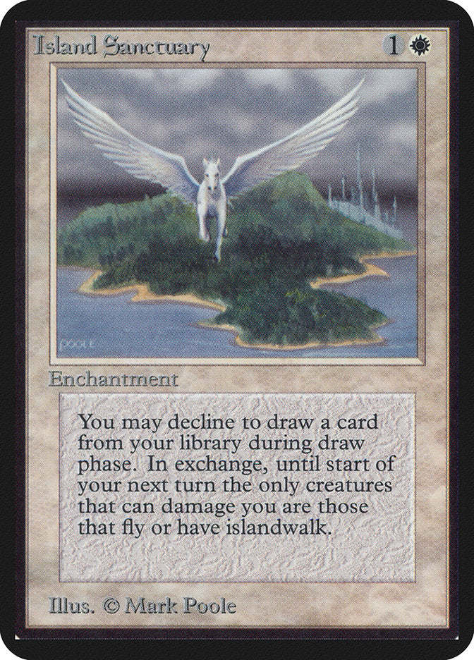 Island Sanctuary [Alpha Edition] | Card Merchant Takapuna