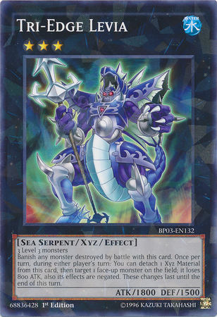 Tri-Edge Levia [BP03-EN132] Shatterfoil Rare | Card Merchant Takapuna