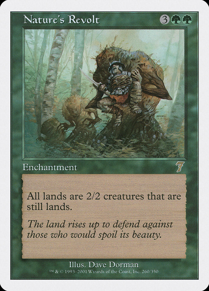 Nature's Revolt [Seventh Edition] | Card Merchant Takapuna