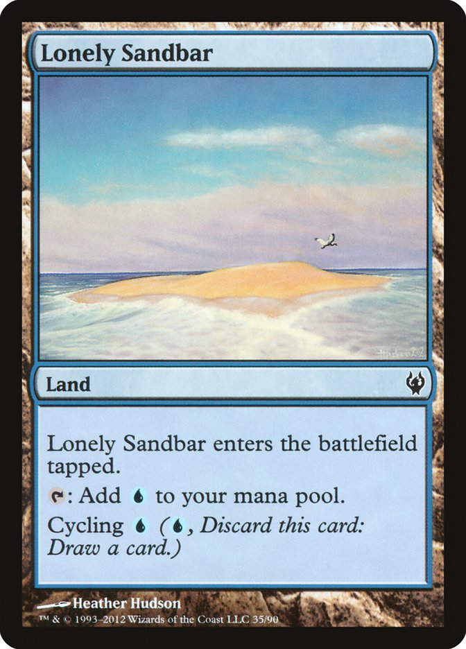 Lonely Sandbar [Duel Decks: Izzet vs. Golgari] | Card Merchant Takapuna