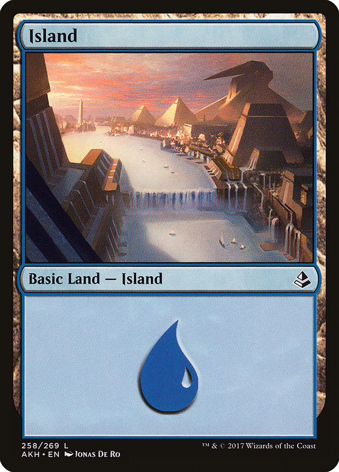 Island (258) [Amonkhet] | Card Merchant Takapuna