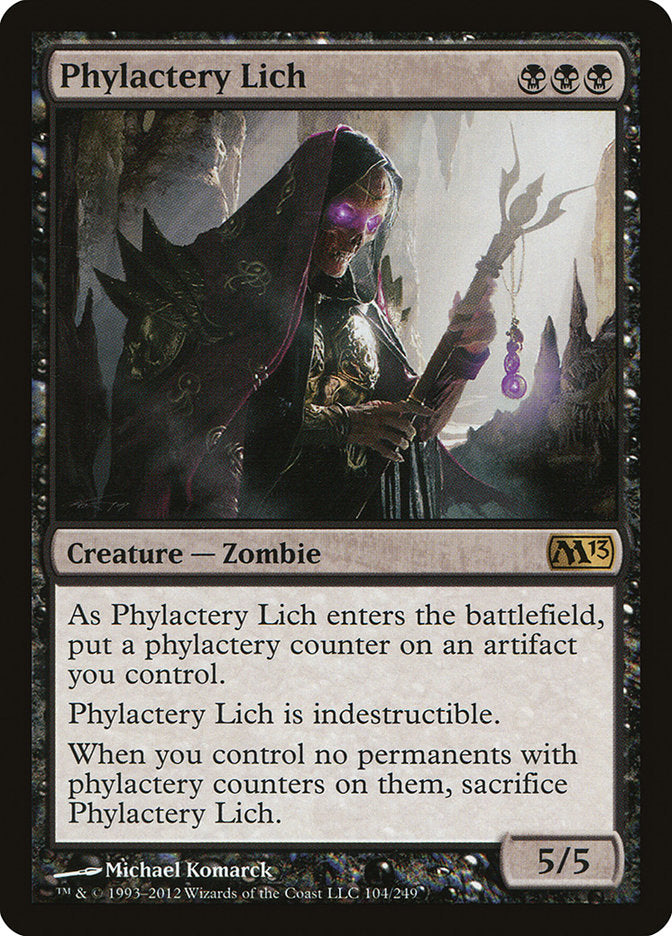 Phylactery Lich [Magic 2013] | Card Merchant Takapuna