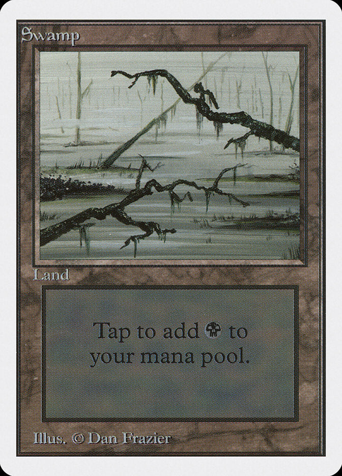 Swamp (296) [Unlimited Edition] | Card Merchant Takapuna