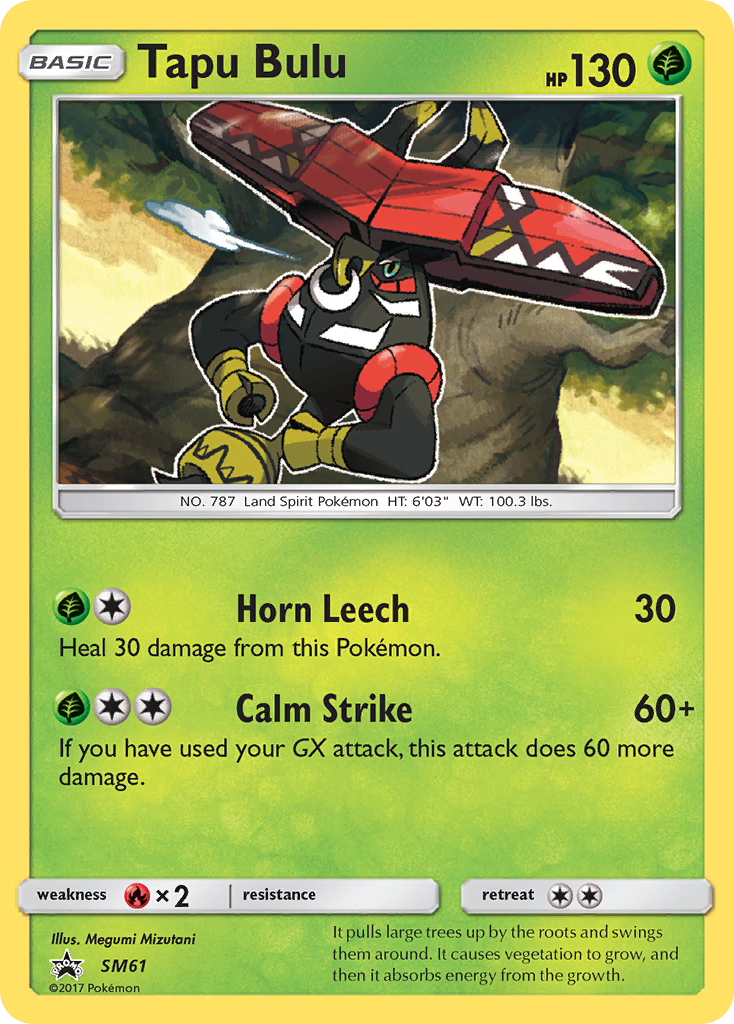 Tapu Bulu (SM61) [Sun & Moon: Black Star Promos] | Card Merchant Takapuna