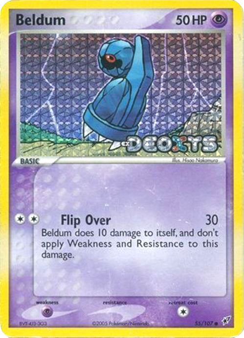 Beldum (55/107) (Stamped) [EX: Deoxys] | Card Merchant Takapuna