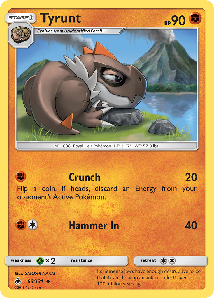 Tyrunt (68/131) [Sun & Moon: Forbidden Light] | Card Merchant Takapuna