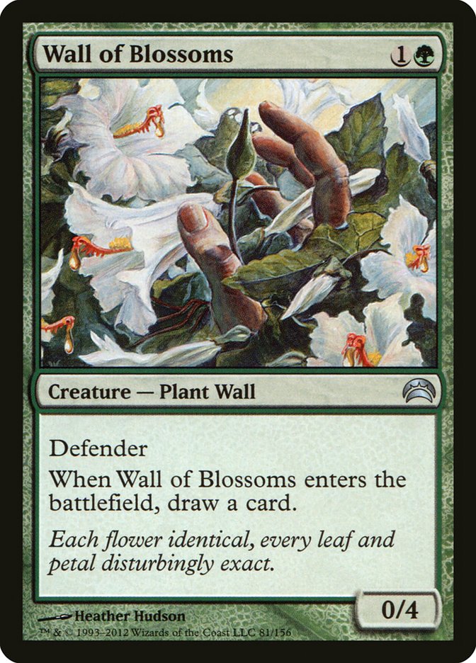 Wall of Blossoms [Planechase 2012] | Card Merchant Takapuna