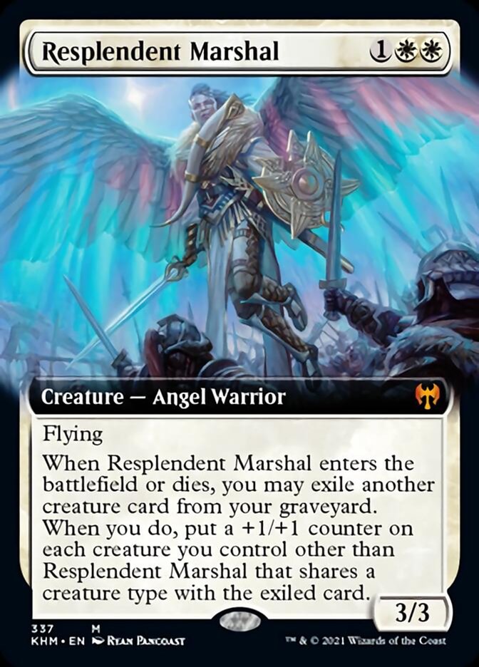 Resplendent Marshal (Extended Art) [Kaldheim] | Card Merchant Takapuna