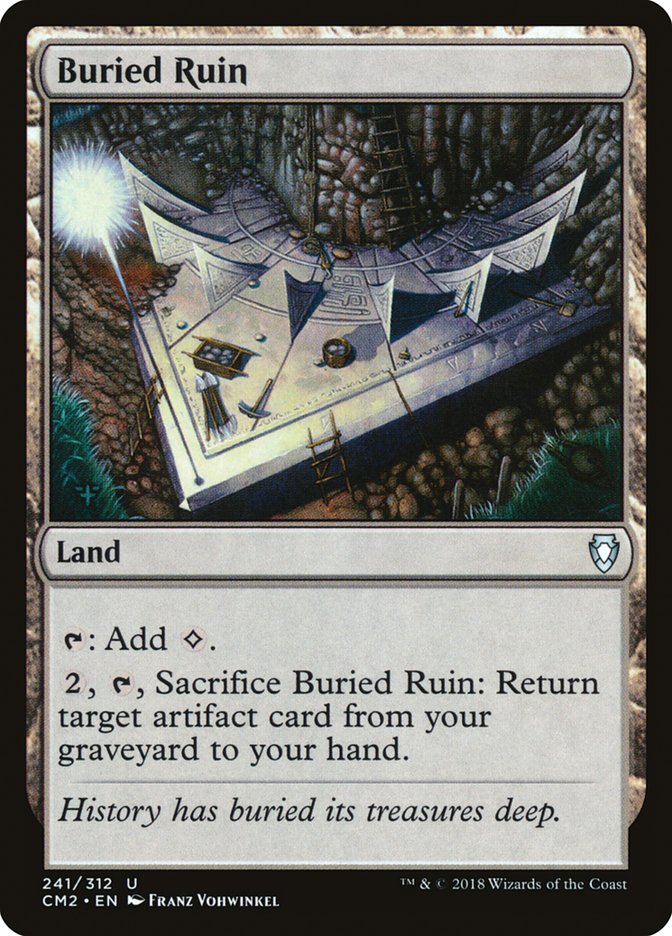 Buried Ruin [Commander Anthology Volume II] | Card Merchant Takapuna