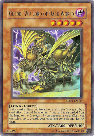 Goldd, Wu-Lord of Dark World [DR04-EN084] Ultra Rare | Card Merchant Takapuna