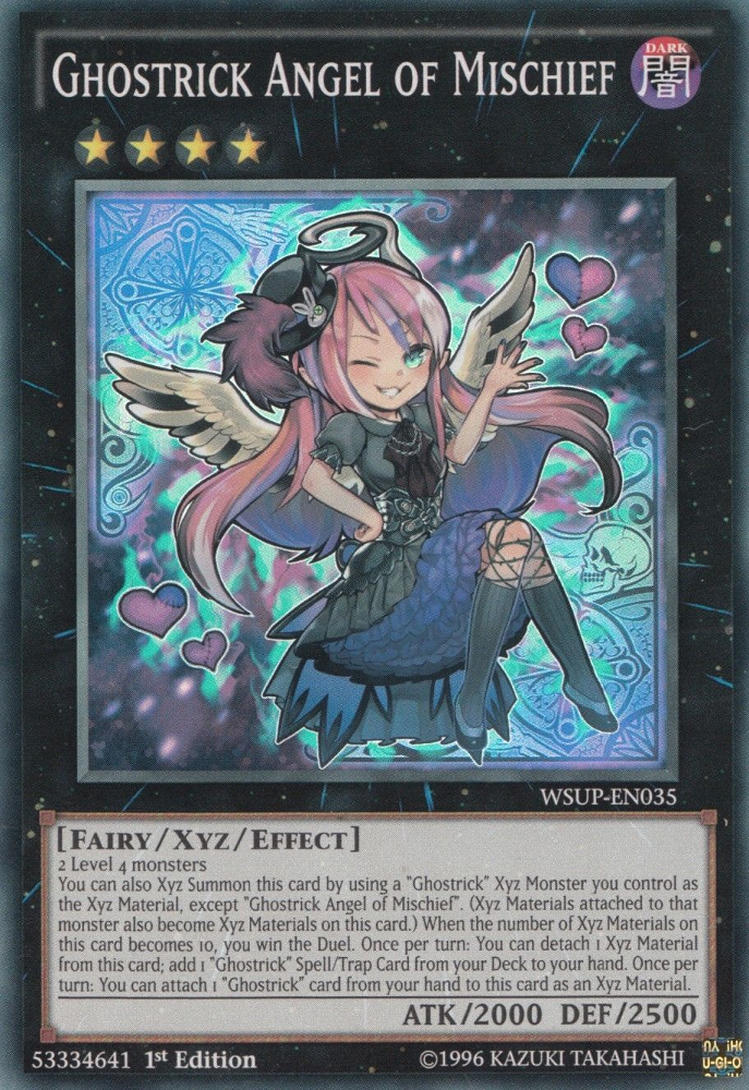 Ghostrick Angel of MIschief [WSUP-EN035] Super Rare | Card Merchant Takapuna