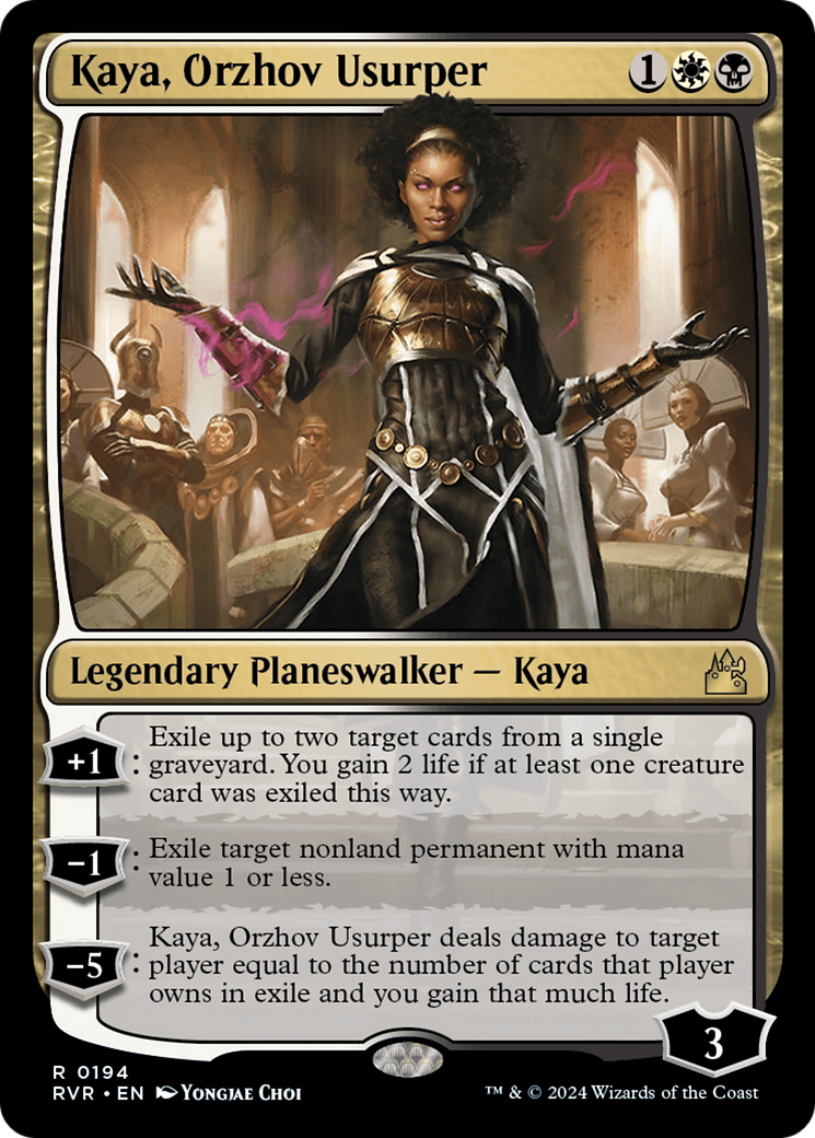 Kaya, Orzhov Usurper [Ravnica Remastered] | Card Merchant Takapuna