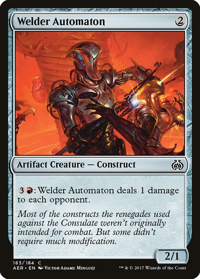 Welder Automaton [Aether Revolt] | Card Merchant Takapuna