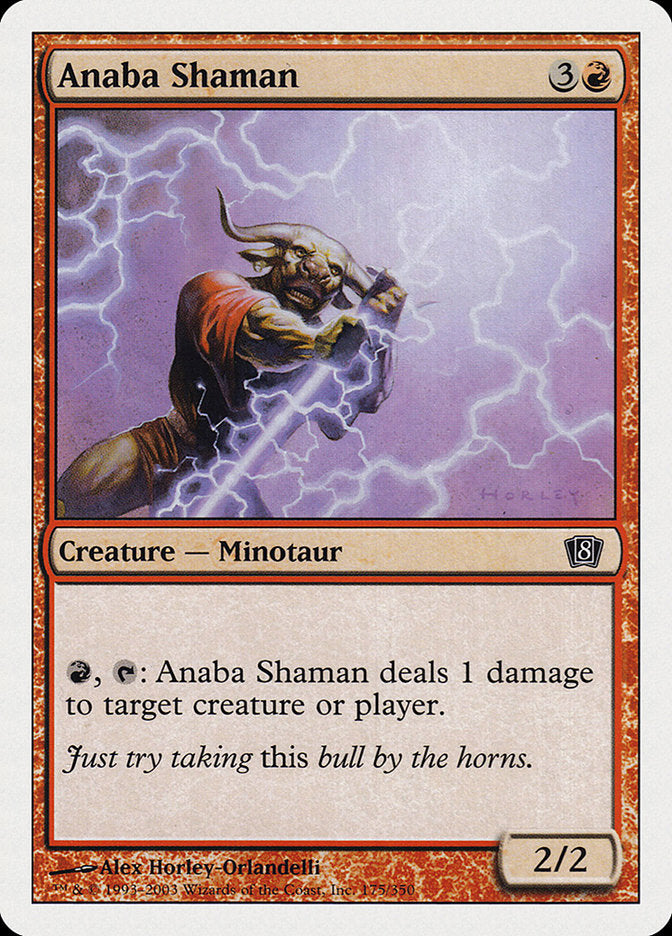 Anaba Shaman [Eighth Edition] | Card Merchant Takapuna