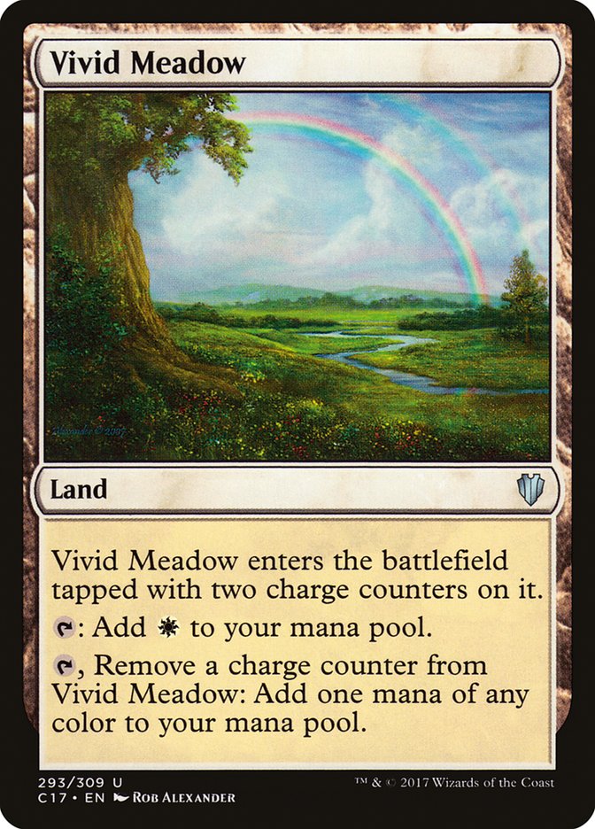 Vivid Meadow [Commander 2017] | Card Merchant Takapuna