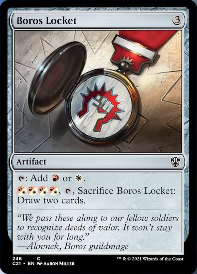 Boros Locket [Commander 2021] | Card Merchant Takapuna