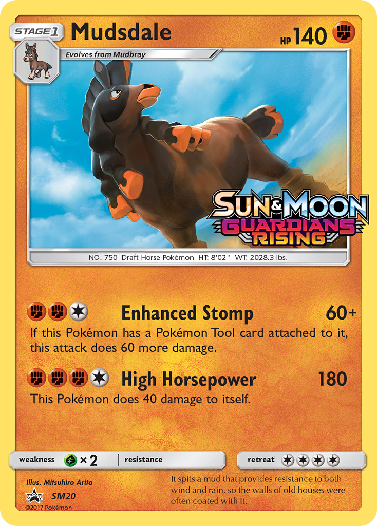 Mudsdale (SM20) [Sun & Moon: Black Star Promos] | Card Merchant Takapuna