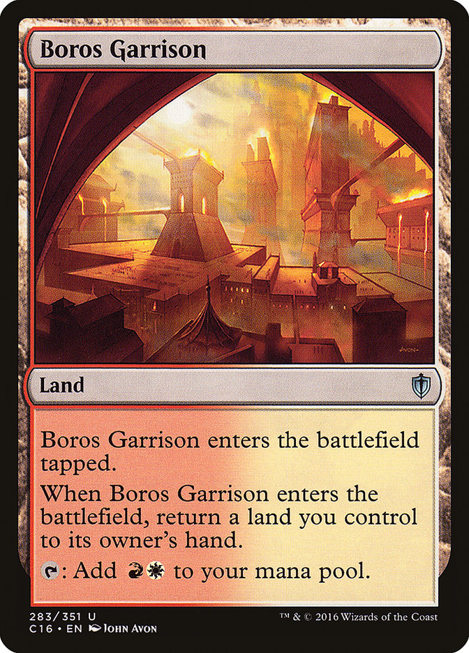 Boros Garrison [Commander 2016] | Card Merchant Takapuna