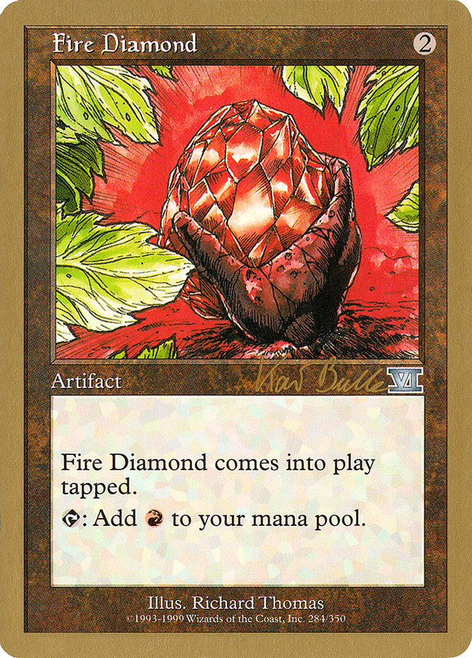 Fire Diamond (Kai Budde) [World Championship Decks 1999] | Card Merchant Takapuna