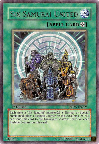 Six Samurai United [PTDN-EN059] Rare | Card Merchant Takapuna