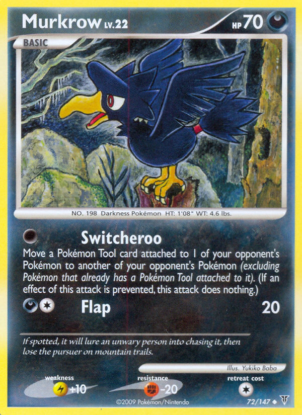 Murkrow (72/147) [Platinum: Supreme Victors] | Card Merchant Takapuna