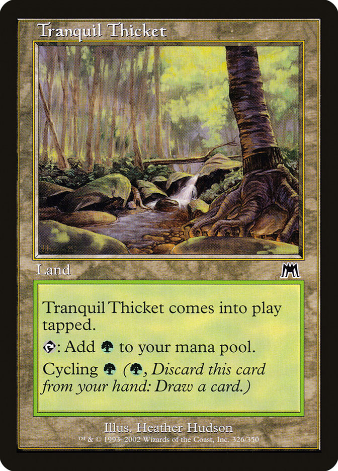 Tranquil Thicket [Onslaught] | Card Merchant Takapuna