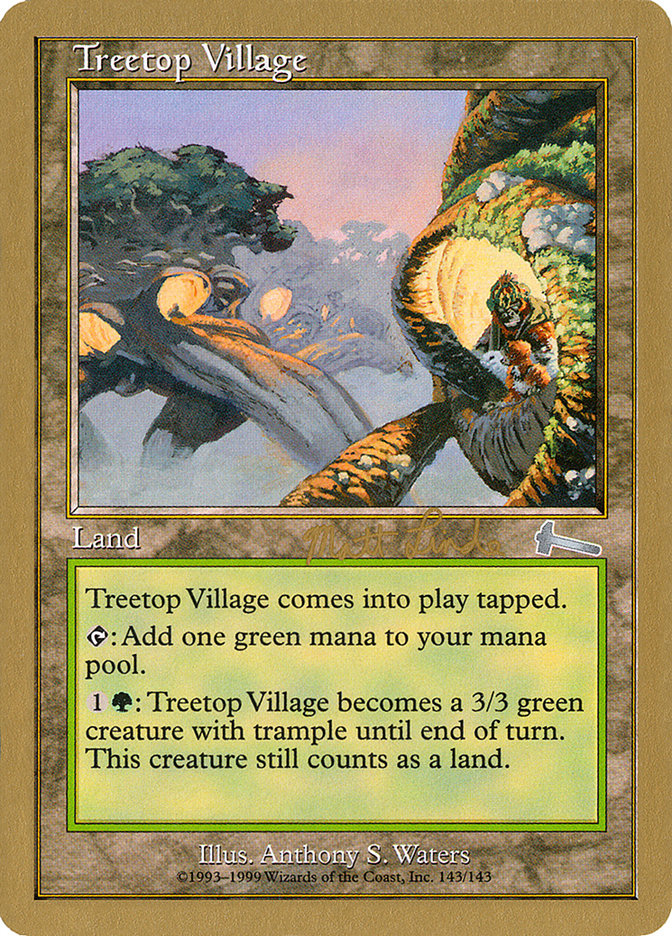 Treetop Village (Matt Linde) [World Championship Decks 1999] | Card Merchant Takapuna