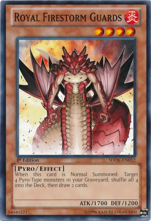 Royal Firestorm Guards [SDOK-EN012] Common | Card Merchant Takapuna