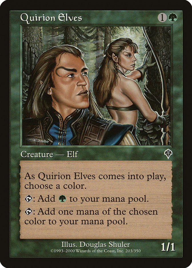 Quirion Elves [Invasion] | Card Merchant Takapuna