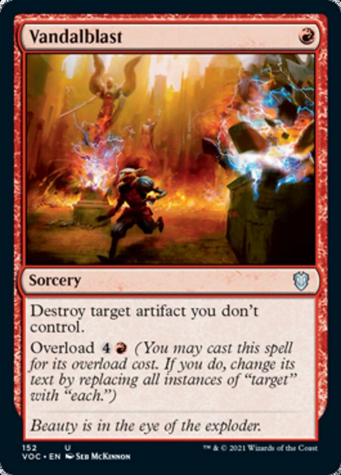 Vandalblast [Innistrad: Crimson Vow Commander] | Card Merchant Takapuna