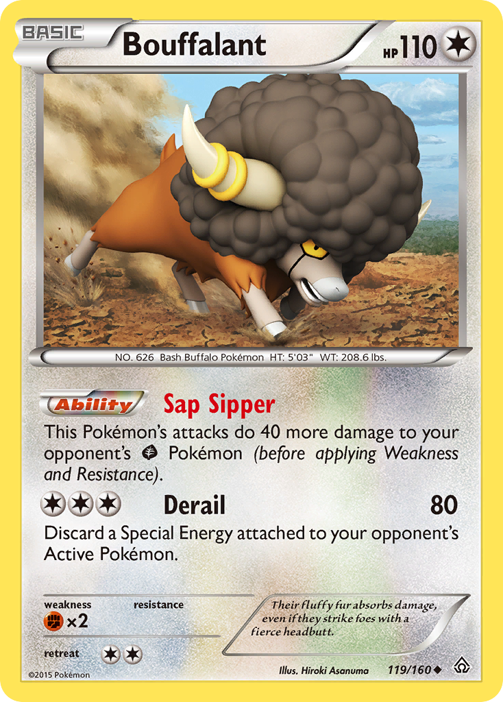 Bouffalant (119/160) [XY: Primal Clash] | Card Merchant Takapuna