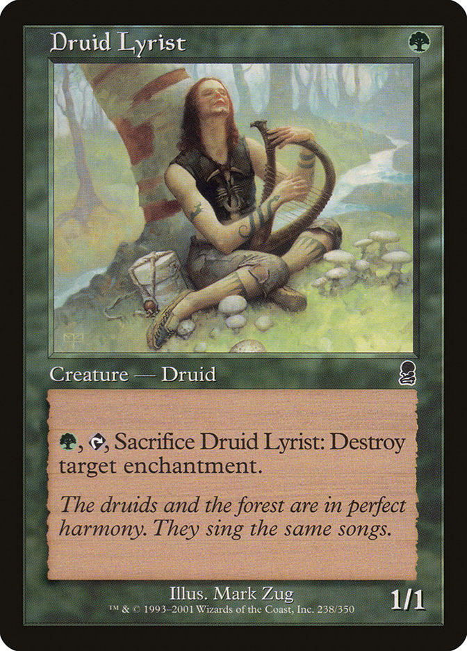 Druid Lyrist [Odyssey] | Card Merchant Takapuna