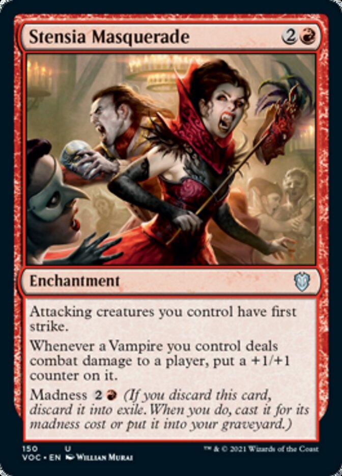 Stensia Masquerade [Innistrad: Crimson Vow Commander] | Card Merchant Takapuna