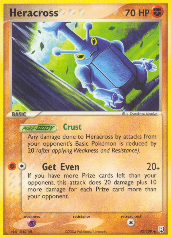 Heracross (43/109) [EX: Team Rocket Returns] | Card Merchant Takapuna