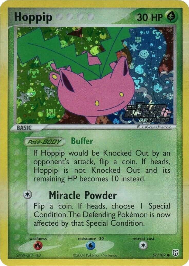 Hoppip (57/109) (Stamped) [EX: Team Rocket Returns] | Card Merchant Takapuna