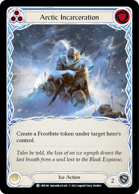 Arctic Incarceration (Blue) [UPR146] (Uprising) | Card Merchant Takapuna