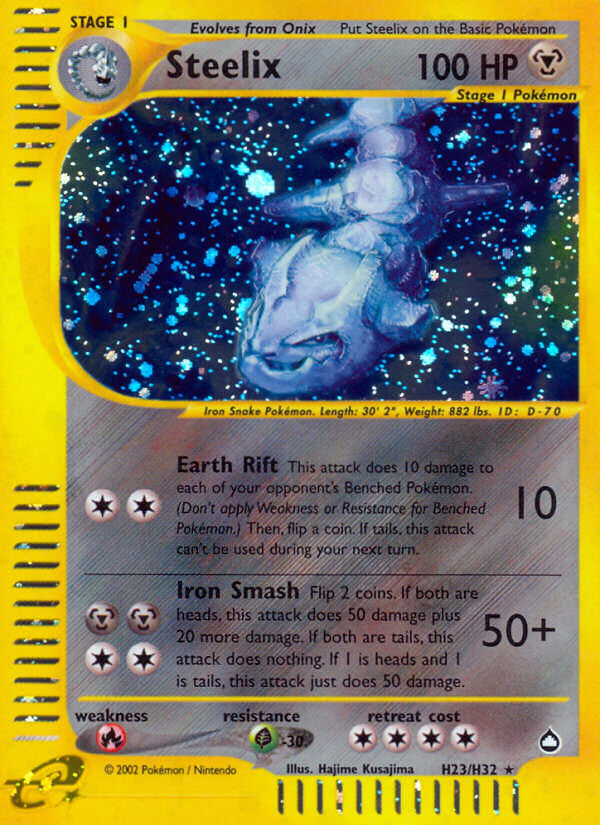 Steelix (H23/H32) [Aquapolis] | Card Merchant Takapuna