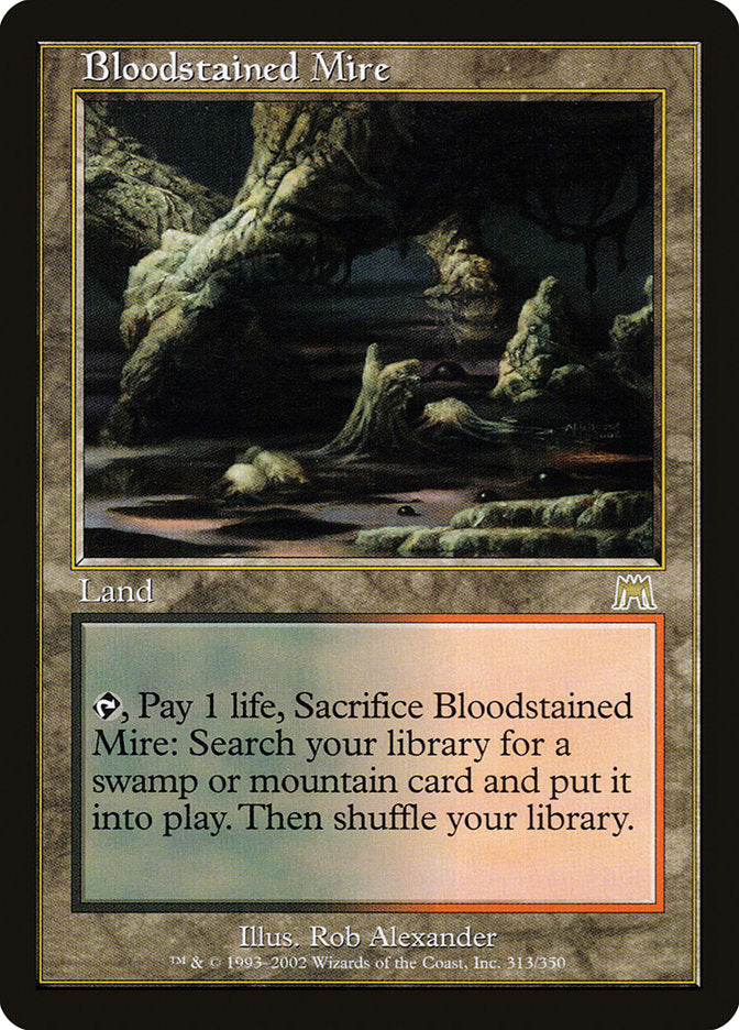 Bloodstained Mire [Onslaught] | Card Merchant Takapuna