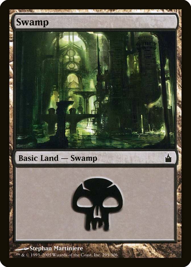 Swamp (295) [Ravnica: City of Guilds] | Card Merchant Takapuna