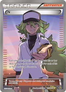 N (105a/124) (Alternate Art Promo) [XY: Fates Collide] | Card Merchant Takapuna