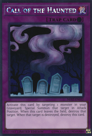 Call of the Haunted [NKRT-EN032] Platinum Rare | Card Merchant Takapuna