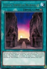 Hidden Temples of Necrovalley [MAGO-EN087] Rare | Card Merchant Takapuna